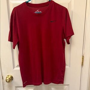 Men’s Nike Red Dri-FIT Shirt.